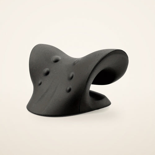 Coussin d’étirement nuque et épaules, noir