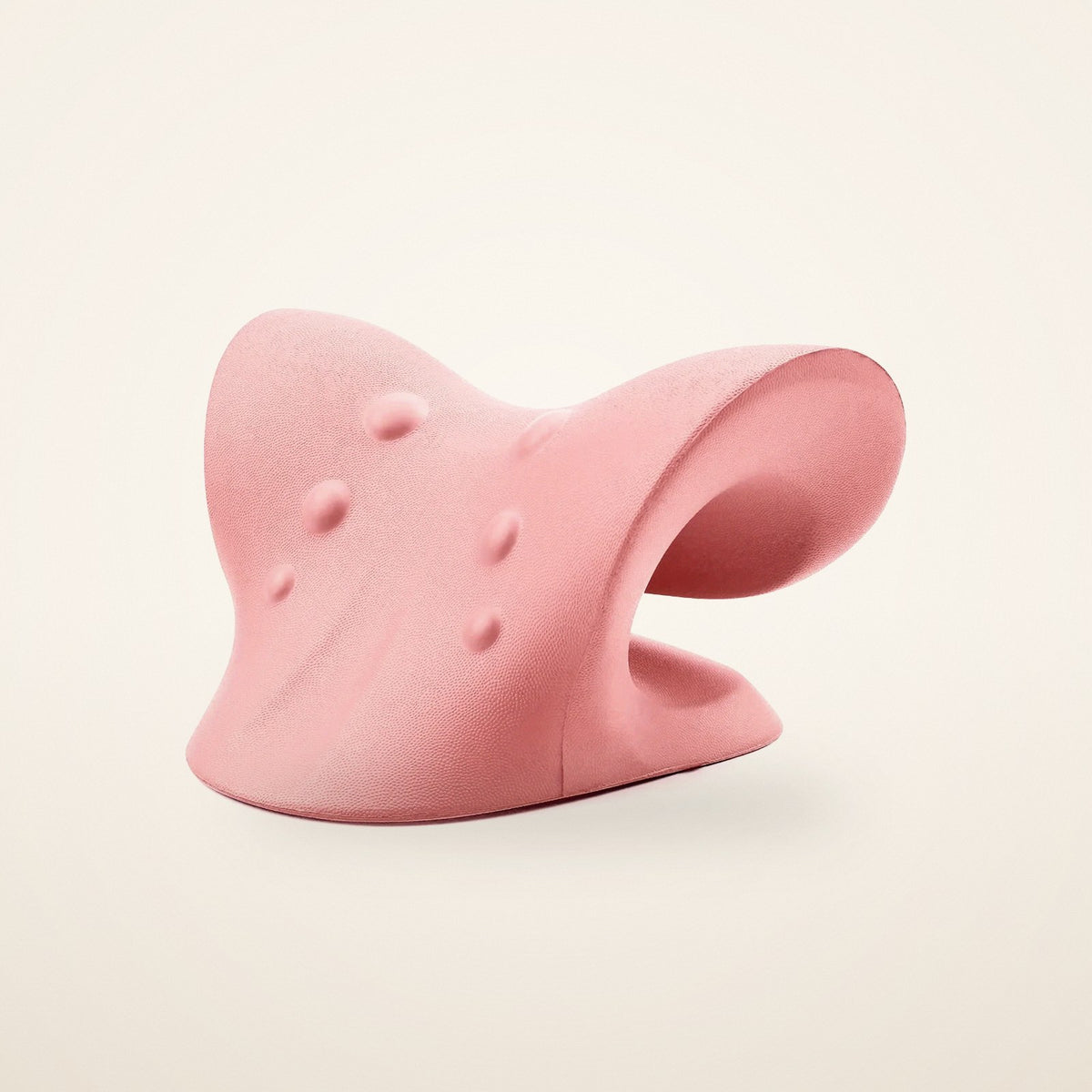Coussin d’étirement nuque et épaules, rose