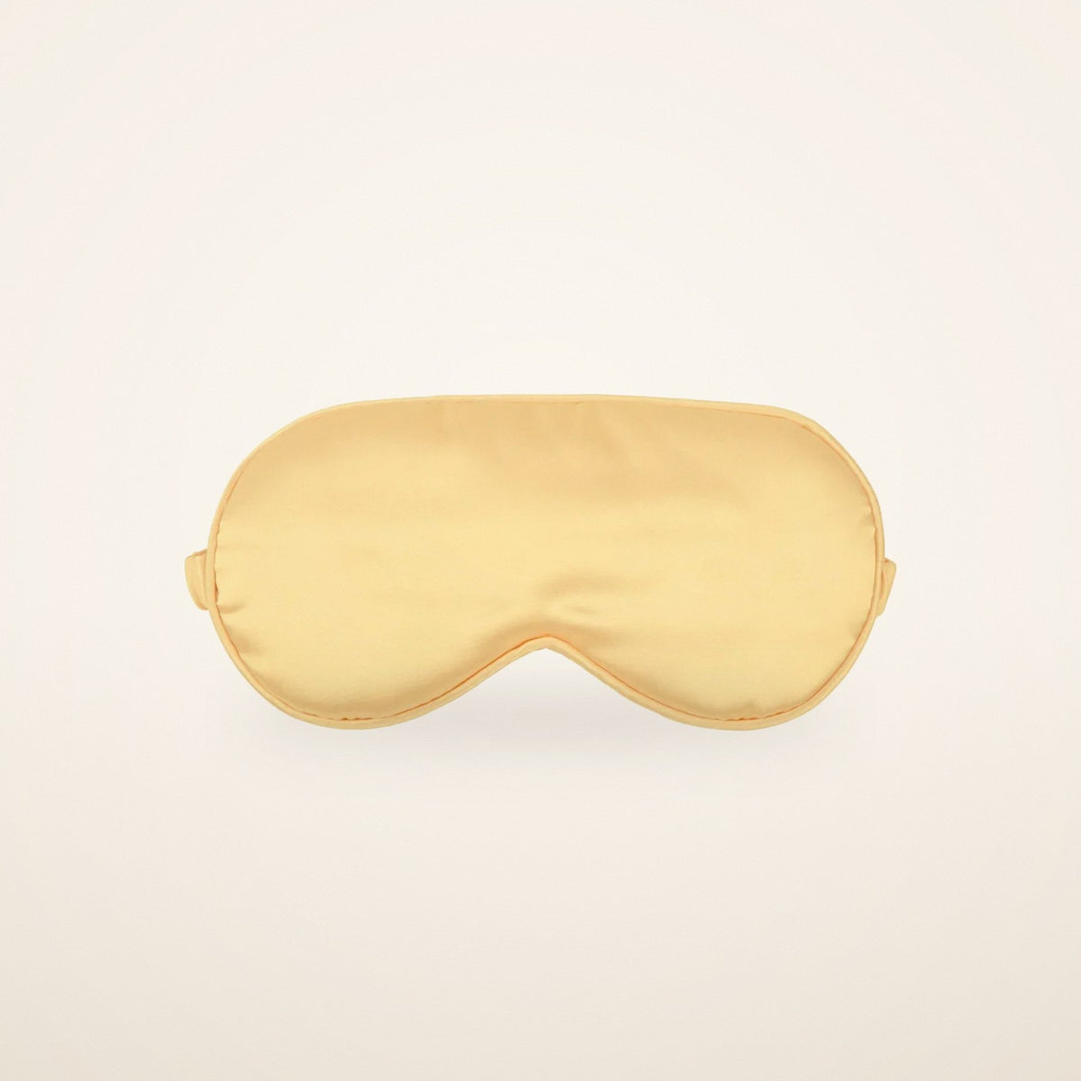 Masque de nuit satiné champagne