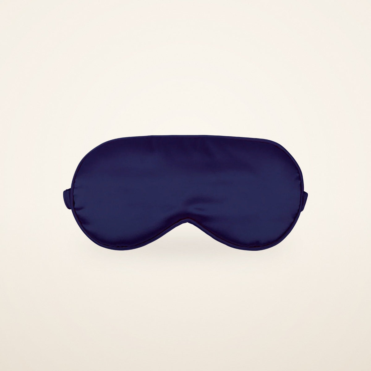 Masque de nuit satiné bleu marine