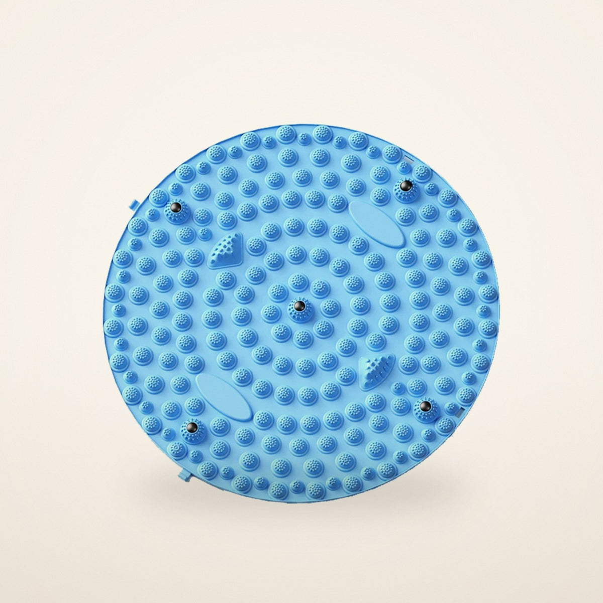 Tapis d’acupression pour les pieds, bleu