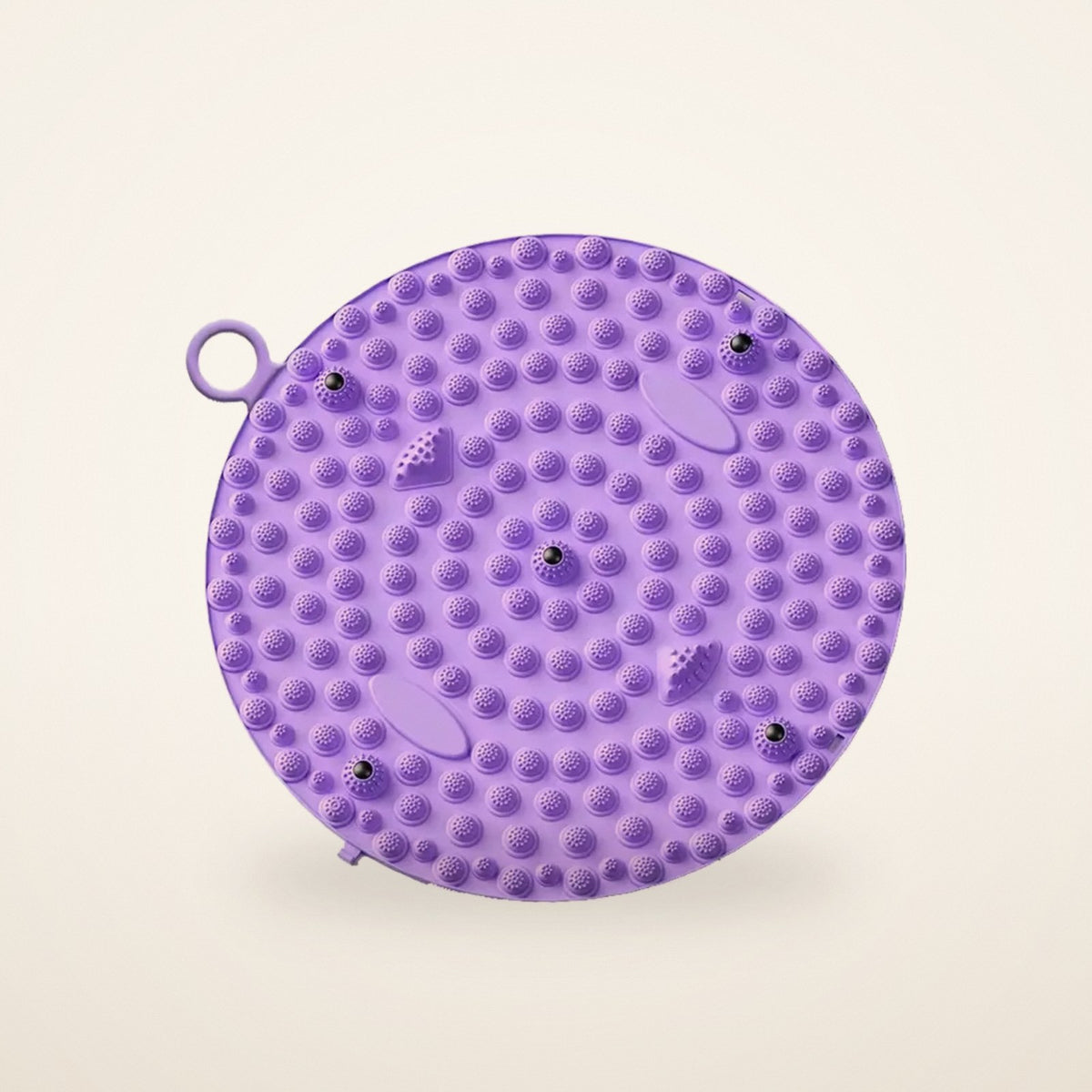 Tapis d’acupression pour les pieds, violet
